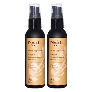 NAJEL 法國有機摩洛哥堅果油 身體 + 頭髮 + 指甲用, 80ml, 2瓶
