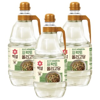 백설 프락토 올리고당, 2.45kg, 3개