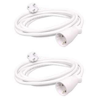SWEET HOME 延長線 多孔插座 1孔 HOME-MO10-1L, 3m, 單一顏色, 2個