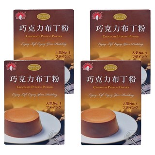 新光洋菜 巧克力布丁粉, 100g, 4盒