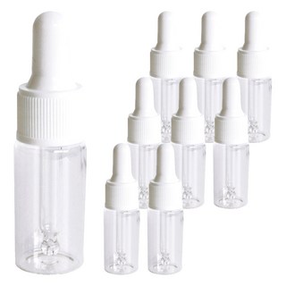 TRAVEL BUDDY 滴管瓶 10ml, 混合顏色, 9個