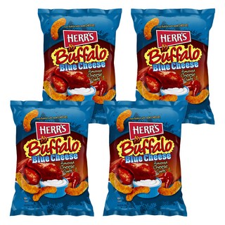 HERR'S 賀氏 烘培玉米條 水牛城起司口味, 170g, 4包
