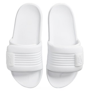 NIKE 耐吉 女款 OFFCOURT ADJUST SLIDE 拖鞋, 22cm, 白色