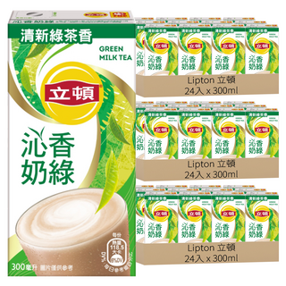 Lipton 立頓 沁香奶綠, 300ml, 72入