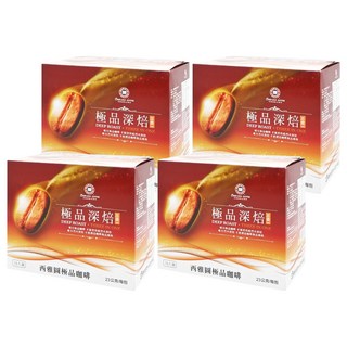 BARISTA COFFEE 西雅圖 極品深焙三合一咖啡, 23g, 15入, 4盒