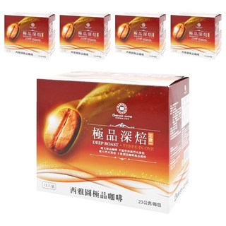 BARISTA COFFEE 西雅圖 極品深焙三合一咖啡, 23g, 15入, 5盒