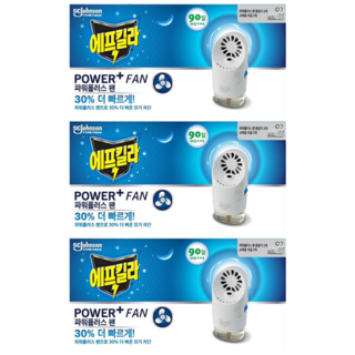 에프킬라 리퀴드 파워플러스팬 2개 + 리필 45일 x 2p 세트, 33ml, 3세트