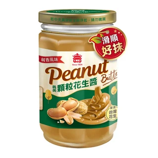 義美 顆粒花生醬 鹹香, 290g, 1罐