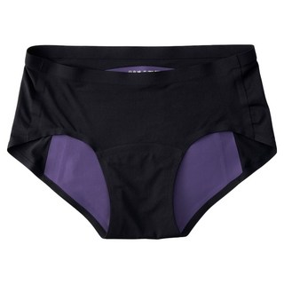 GoMoond 月亮褲 無痕夜用中腰吸血內褲, 靜謐黑