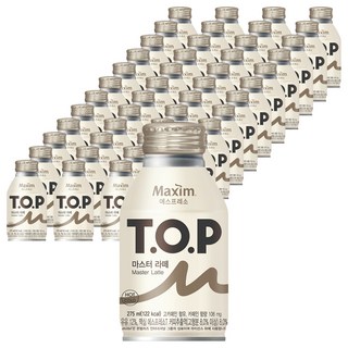 티오피 마스터 라떼 캔커피, 275ml, 48개