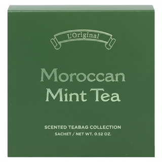 L'Original London 英式下午茶系列香包 摩洛哥薄荷茶 含香包/支架/絲帶, 1盒, 0.52oz