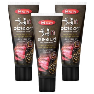 Woomtree 黑胡椒燒烤醬, 120g, 3個
