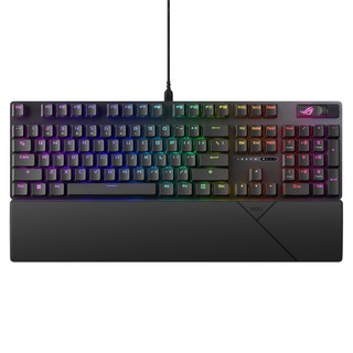 ASUS 華碩 REPUBLIC OF GAMERS ROG SCOPE II NX PBT鍵盤 原廠保固, 黑色, NX Storm軸