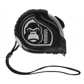 GORILLA 紳士質人手工具 自動煞車 5m 雙面 公英制 鋼捲尺, 1個