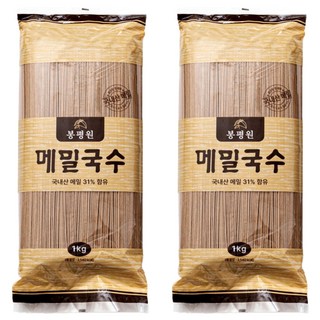 蕎麥麵條, 1kg, 2個