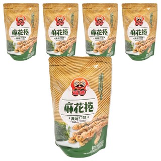 福味麻花捲 海苔, 200g, 5包