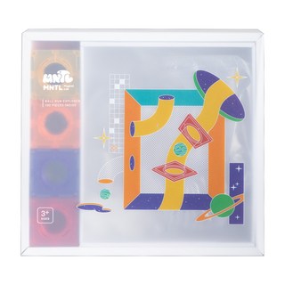 MNTL 球道探險家組合，附球管 + 洞洞片，100片裝, 透明管經典色, 1組