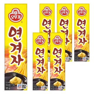 OTTOGI 不倒翁 黃芥末醬, 35g, 6個