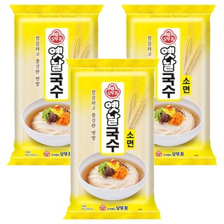 오뚜기옛날 국수 소면, 900g, 3개