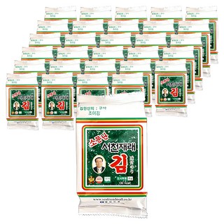 영신식품 소문난 서천 재래김, 15g, 32개