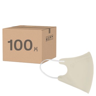 MITENXIN 天心生醫 3D成人立體醫療口罩 未滅菌, 50片, 2盒, 鮮奶茶