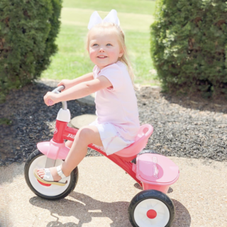 Radioflyer 嬰兒三輪車三輪車, 粉色