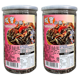 澎湖區漁會 澎湖之味 蝦寶小魚, 2瓶, 210g