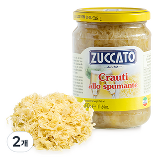 ZUCCATO 德式酸菜, 2個, 330g