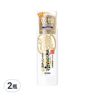 SANA 莎娜 豆乳美肌緊緻潤澤乳液N, 維他命A成分, 改善小細紋, 潤澤肌膚, 150ml, 2瓶