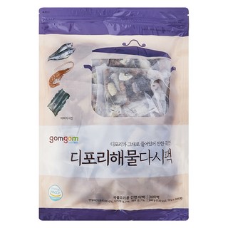 gomgom 沙丁魚海鮮高湯包, 18g, 30入