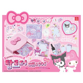 AURORA World 三麗鷗角色卡套裝飾樹脂DIY組, 混色, 1組