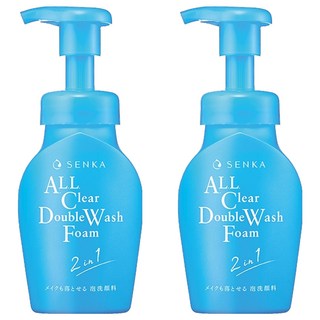 SENKA 專科 超微米洗卸兩用潔淨慕絲, 150ml, 2瓶