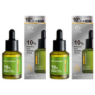 MY SCHEMING 我的心機 10%杏仁酸淨透煥膚精華, 30ml, 2件