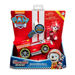 SPIN MASTER 汪汪隊立大功極速賽車救援系列音效迴力車, 毛毛 紅色, 1個