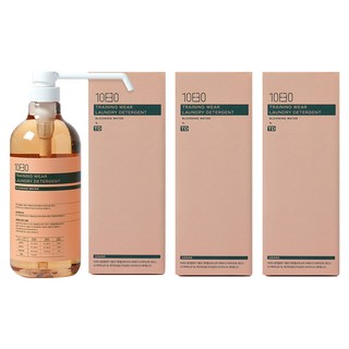 1OF30 EM運動服手洗精, 3瓶, 1L