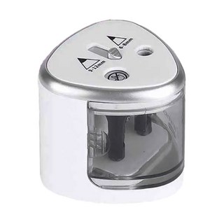 mbs 萬事捷 Tomato 電動削筆機 AS-66 銀色 大小雙孔, 1個