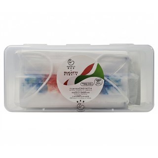 BABYBELLE 愛貝恩 平面成人醫用口罩 Bugatti聯名款, 繽紛花宴, 20片, 1盒