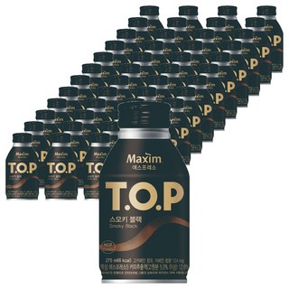 티오피 스모키 블랙 커피, 275ml, 48개