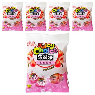 晶晶 白桃風味蒟蒻凍 Juicy Choice, 168g, 5袋
