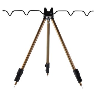 디펜즈만 고급 낚시 받침대, 브라운 + 블랙