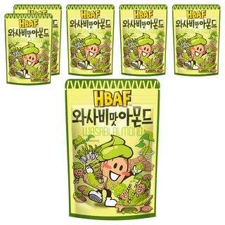 HBAF 山葵杏仁, 120g, 6包