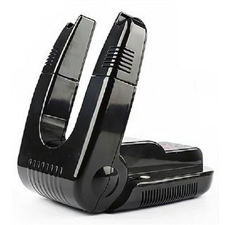 Smart Bearing 智慧魔力 多功能智能伸縮除臭烘鞋機 可折疊 數位顯示 烘被機 1個, 黑色