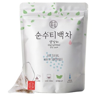 순수한집 생강차 삼각티백, 1g, 50개입, 1개