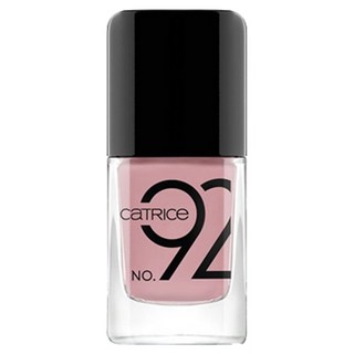 CaTRICe 卡翠絲 魅光灩色指甲油 #92 乾燥粉色 10.5ml，打造持久亮麗美甲, 1瓶