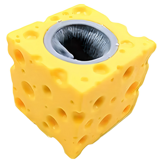 葉子小舖 舒壓捏捏樂 紓壓玩具 起司老鼠 尺寸: 4.5cm x 4.5cm x 3cm, 起司老鼠, 顏色隨機, 5個