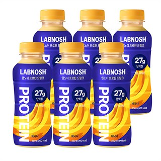 Labnosh 香蕉蛋白飲, 350ml, 6個