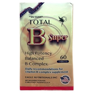 Siu Guan 壽元 析得康B錠, 1個, 60顆