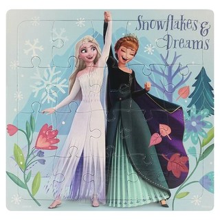 Disney 迪士尼 冰雪奇緣 真可愛拼圖(E), 20片, 1入