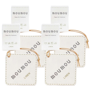 DAIKO 大香 mou mou LINEN 亞麻 Mumu 吊掛式香氛片, 4個, 7.6g