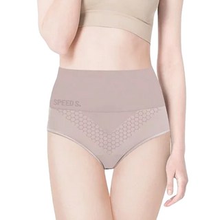 SPEED S. 科技石墨烯塑型高腰健康褲 75%尼龍（含石墨烯 涼感紗） 台灣製, 粉色